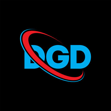 DGD logo. DGD letter. DGD letter logo design. Initials DGD logo linked with circle and uppercase monogram logo. DGD typography for technology, business and real estate brand.