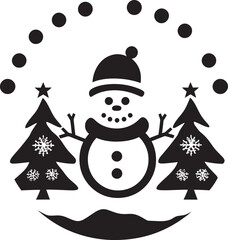 Whispers of Winter Decorative Symphony Design Peppermint Pleasantries Christmas Card Element