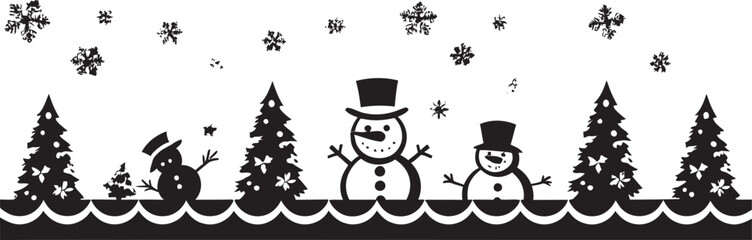 Gingerbread Glimmer Decorative Symphony Logo Yuletide Yarns Christmas Card Icon