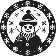 Yuletide Tidings Decorative Symphony Logo Cocoa and Carols Christmas Card Element