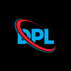 DPL logo. DPL letter. DPL letter logo design. Initials DPL logo linked with circle and uppercase monogram logo. DPL typography for technology, business and real estate brand.