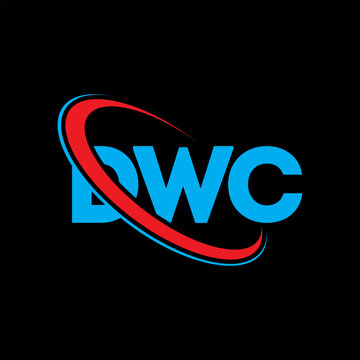 DWC logo. DWC letter. DWC letter logo design. Initials DWC logo linked with circle and uppercase monogram logo. DWC typography for technology, business and real estate brand.