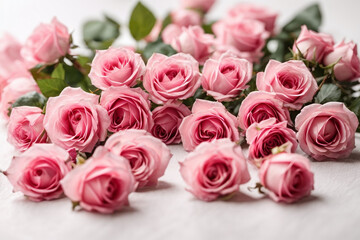 pink roses background	
