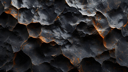 Close-up View of Majestic Rock Formation With Intriguing Texture and Unique Patterns