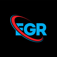 EGR logo. EGR letter. EGR letter logo design. Initials EGR logo linked with circle and uppercase monogram logo. EGR typography for technology, business and real estate brand.