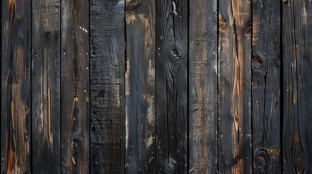 charred wood background