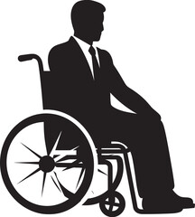 Mobile Independence Disabled Individual Emblem Roll Beyond Limits Inclusive Wheelchair Icon