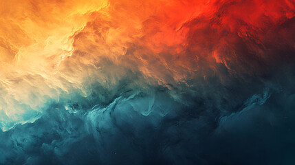 Vibrant Cloud Wallpaper in Various Colors for a Striking Display