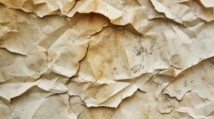 Wall Covered in Papers