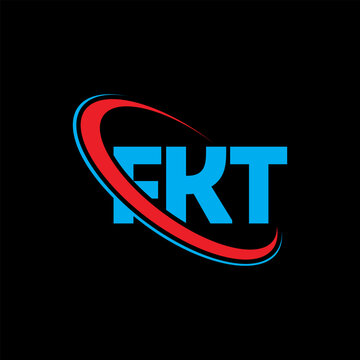 FKT logo. FKT letter. FKT letter logo design. Initials FKT logo linked with circle and uppercase monogram logo. FKT typography for technology, business and real estate brand.