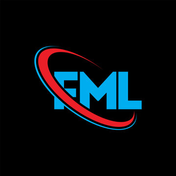 FML logo. FML letter. FML letter logo design. Initials FML logo linked with circle and uppercase monogram logo. FML typography for technology, business and real estate brand.