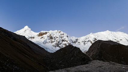 panoramic view of the moutain in peru