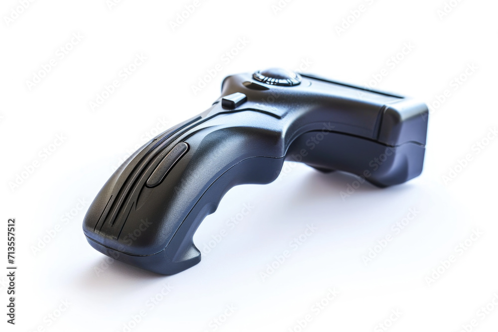 Poster a detailed view of a video game controller. perfect for gaming enthusiasts or technology-related des