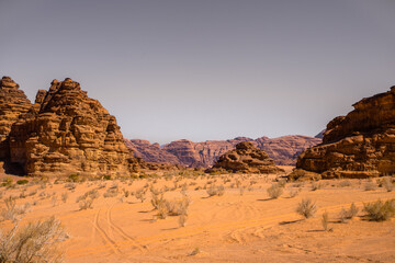 The red desert.
Wadi Rum, Jordan.