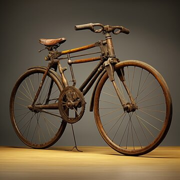 World's first discovered bicycle image Generative AI