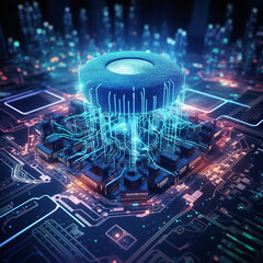 A cybersecurity concept design for businesses and consumers,Finance Innovation And Growth Concept 3d Rendering,Quantum technology background,Quantum technology background


