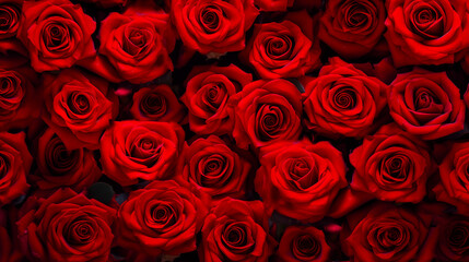 Red roses texture and background