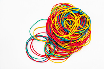 Bunte Gummibänder