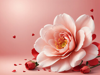 Beautiful Valentine's Day Themed Background