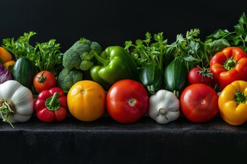 Variety of Vegetables on Table