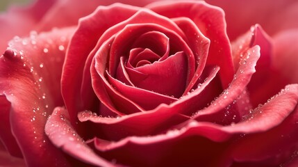 Background featuring a solitary red rose with generous space for romantic and inspirational text or content