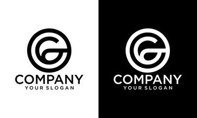 OG Logo, OG Monogram, Initial OG Logo, Letter OG Logo, Creative Icon, Modern, Vector