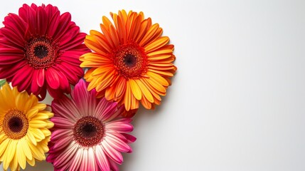 Colorful Flowers Adorning Table