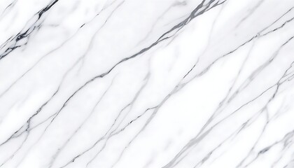 Elegant veiny pattern white marble texture with dark grey transversal inlay - obrazy, fototapety, plakaty