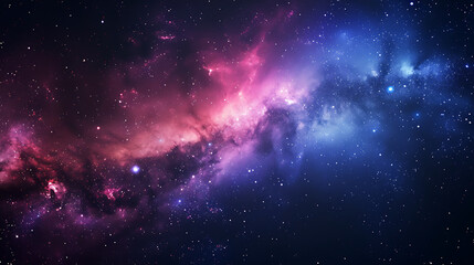 space blue, purple, red stars in the night, in the style of highly detailed, light red and light black, empty space, magewave, atmospheric clouds, light red and dark emerald, ultra detailed 