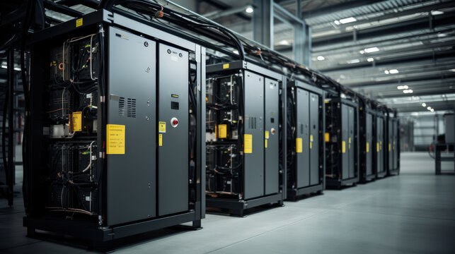 Connection equipment networking industrial room system panel center power technology - Powered by Adobe