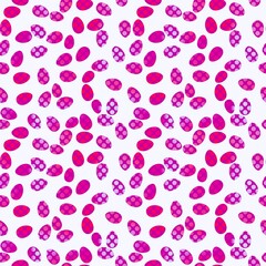 Easter eggs seamless pattern for wrapping paper and fabrics and linens and kitchen textiles and festive packaging