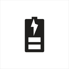 battery vector icon line template