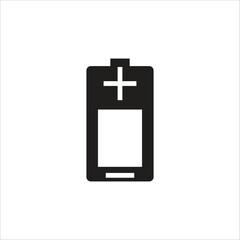 battery vector icon line template