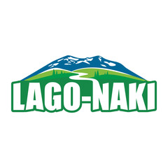 Mountains of Adygea. LAGO-NAKI. National Park. Vector illustration.