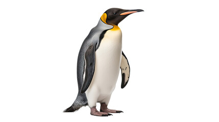 Fototapeta premium Penguin isolated on a transparent background
