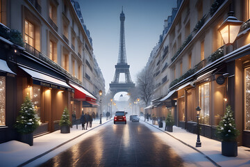 Street scenes in Paris