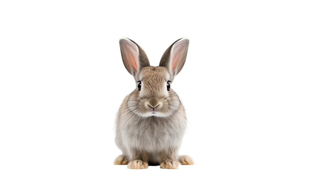 Rabbit isolated on a transparent background