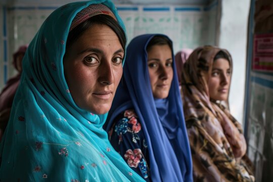 Healthcare Workers in Herat's Clinics: Providing Dedicated Medical Care and Support to Families Facing Health Challenges in the Heart of Afghanistan. A Compassionate Frontline Commitment to Community 