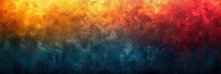 Obraz na płótnie Canvas Abstract Grainy Gradient Background Teal Orange, Background Image, Background For Banner, HD