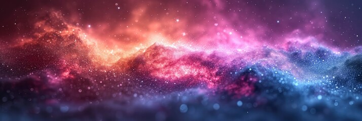 Fototapeta premium Dark Blue Purple Grain Texture Gradient Background, Background Image, Background For Banner, HD