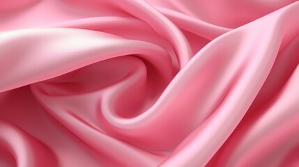 Fototapeta premium Abstract background pink fabric Ai Generative