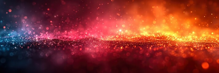 Fototapeta premium Glowing Grainy Gradient Background Orange Red Soft, Background Image, Background For Banner, HD