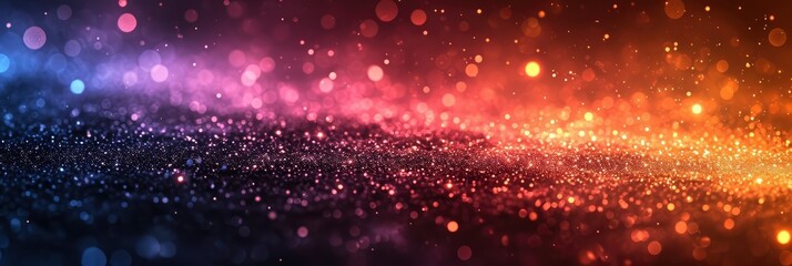 Fototapeta premium Grainy Banner Background Orange Pink Abstract, Background Image, Background For Banner, HD