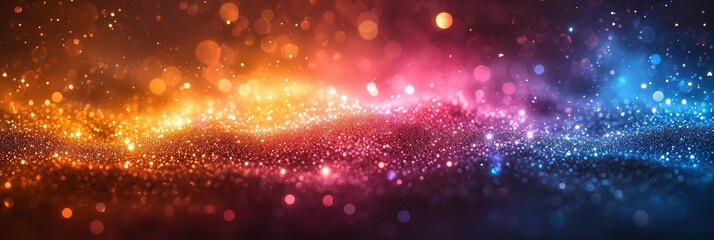 Fototapeta premium Grainy Color Gradient Background Orange Purple, Background Image, Background For Banner, HD