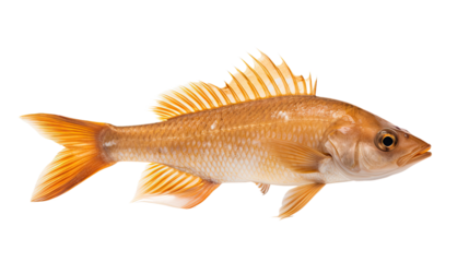 Barbourisiidae fish isolated on a transparent background