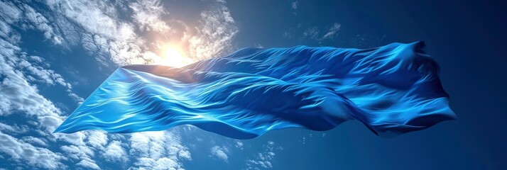 National Flag Greece Waving Wind, Background Image, Background For Banner, HD