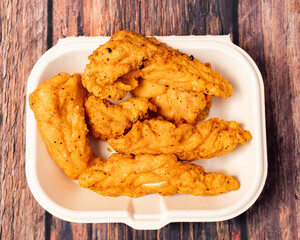 fried chicken nuggets