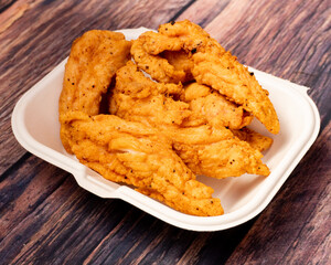 fried chicken nuggets