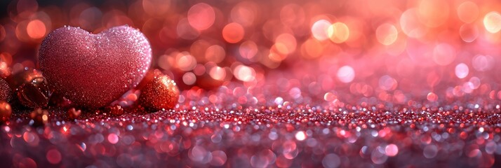 Pink Grainy Gradient Hearts Background Valentine, Background Image, Background For Banner, HD