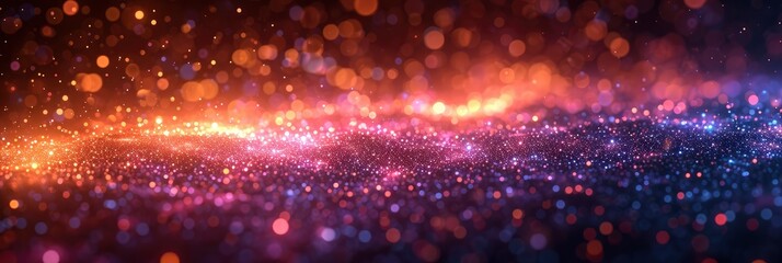 Fototapeta premium Red Orange Purple Dark Grainy Gradient Noise, Background Image, Background For Banner, HD